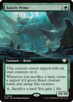 Baloth Prime (Extended Art) (33) [Commander: Edge of Eternities] - Deck Out Gaming