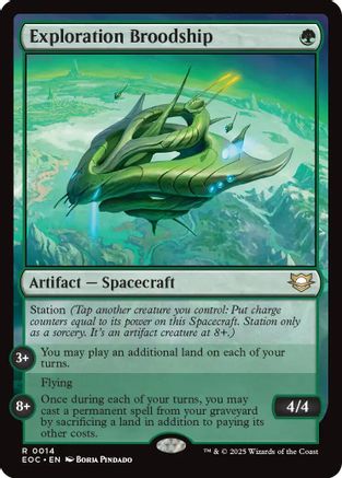 Exploration Broodship (14) [Commander: Edge of Eternities] - Deck Out Gaming