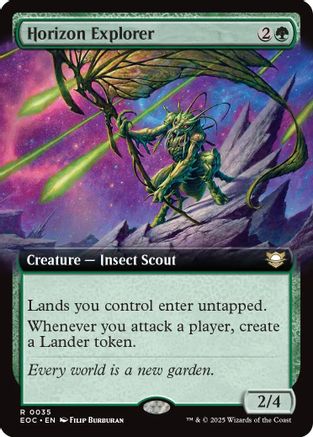 Horizon Explorer (Extended Art) (35) [Commander: Edge of Eternities] - Deck Out Gaming