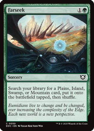 Farseek (50) [Commander: Edge of Eternities] - Deck Out Gaming