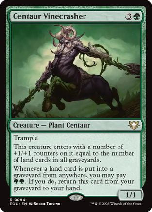 Centaur Vinecrasher (94) [Commander: Edge of Eternities] - Deck Out Gaming
