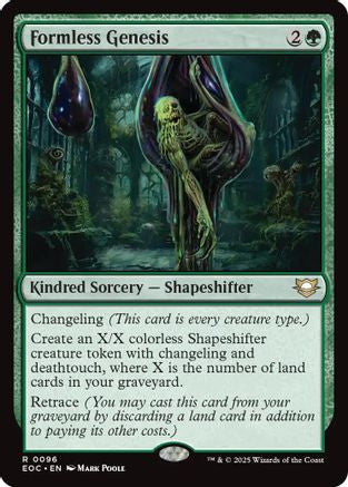 Formless Genesis (96) [Commander: Edge of Eternities] - Deck Out Gaming