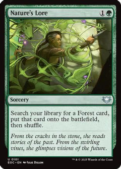 Nature's Lore (101) [Commander: Edge of Eternities] - Deck Out Gaming