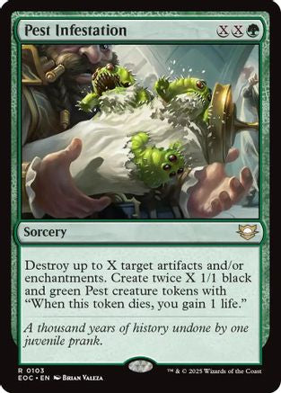 Pest Infestation (103) [Commander: Edge of Eternities] - Deck Out Gaming