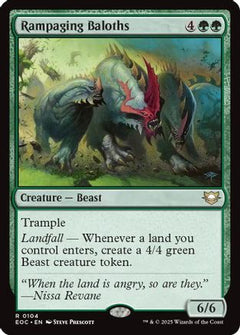 Rampaging Baloths (104) [Commander: Edge of Eternities] - Deck Out Gaming