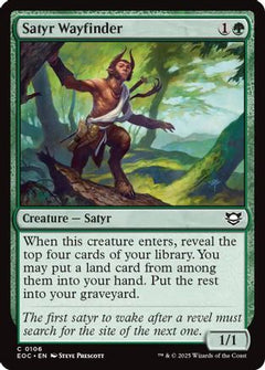 Satyr Wayfinder (106) [Commander: Edge of Eternities] - Deck Out Gaming