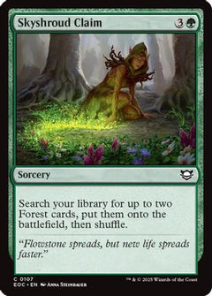 Skyshroud Claim (107) [Commander: Edge of Eternities] - Deck Out Gaming