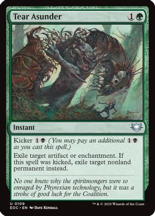 Tear Asunder (109) [Commander: Edge of Eternities] - Deck Out Gaming