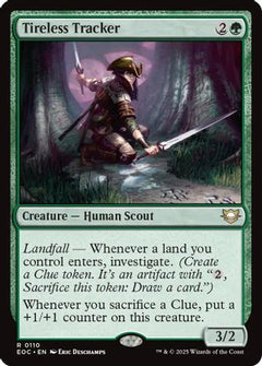 Tireless Tracker (110) [Commander: Edge of Eternities] - Deck Out Gaming