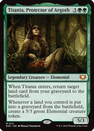 Titania, Protector of Argoth (111) [Commander: Edge of Eternities] - Deck Out Gaming