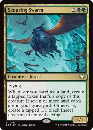 Scouring Swarm (16) [Commander: Edge of Eternities] - Deck Out Gaming