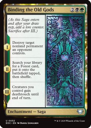 Binding the Old Gods (52) [Commander: Edge of Eternities] - Deck Out Gaming