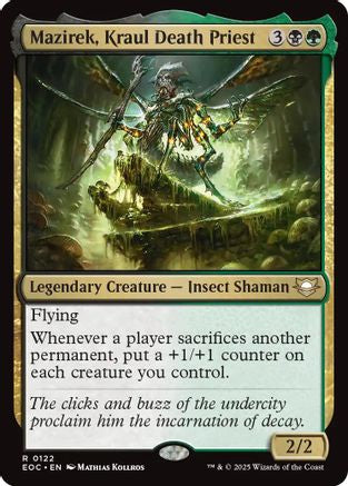Mazirek, Kraul Death Priest (122) [Commander: Edge of Eternities] - Deck Out Gaming