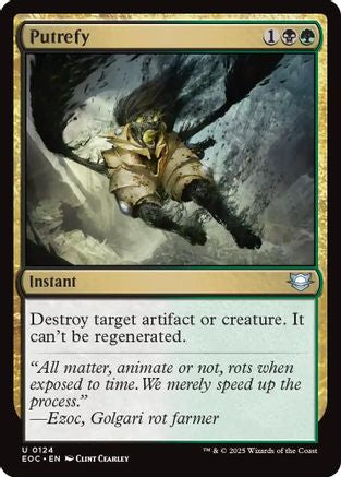 Putrefy (124) [Commander: Edge of Eternities] - Deck Out Gaming
