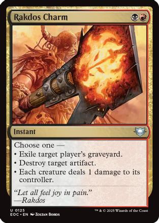 Rakdos Charm (125) [Commander: Edge of Eternities] - Deck Out Gaming