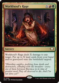 Worldsoul's Rage (130) [Commander: Edge of Eternities] - Deck Out Gaming