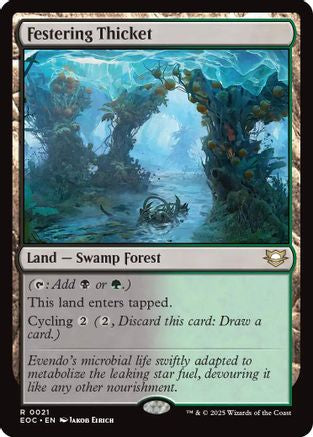 Festering Thicket (21) [Commander: Edge of Eternities] - Deck Out Gaming