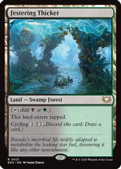 Festering Thicket (21) [Commander: Edge of Eternities] - Deck Out Gaming