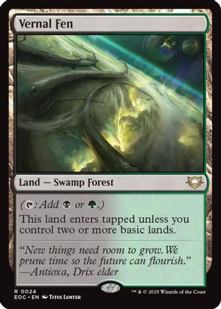 Vernal Fen (24) [Commander: Edge of Eternities] - Deck Out Gaming