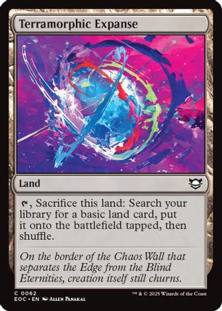 Terramorphic Expanse (62) [Commander: Edge of Eternities] - Deck Out Gaming