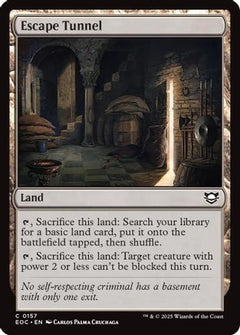 Escape Tunnel (157) [Commander: Edge of Eternities] - Deck Out Gaming