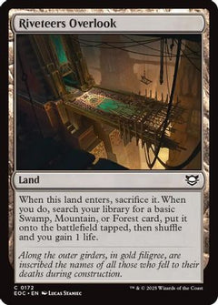 Riveteers Overlook (172) [Commander: Edge of Eternities] - Deck Out Gaming