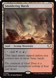Smoldering Marsh (182) [Commander: Edge of Eternities] - Deck Out Gaming