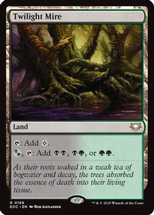Twilight Mire (189) [Commander: Edge of Eternities] - Deck Out Gaming