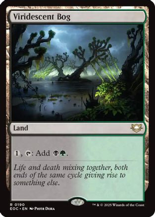 Viridescent Bog (190) [Commander: Edge of Eternities] - Deck Out Gaming