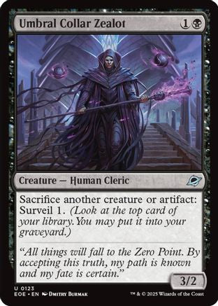 Umbral Collar Zealot (123) [Edge of Eternities] foil - Deck Out Gaming