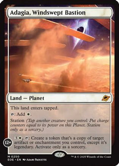 Adagia, Windswept Bastion (250) [Edge of Eternities] foil - Deck Out Gaming