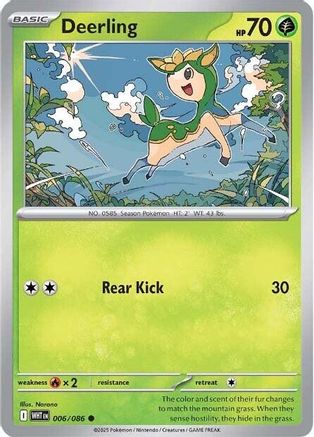 Deerling (6) [SV: White Flare] - Deck Out Gaming