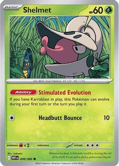 Shelmet (8) [SV: White Flare] Reverse Holofoil - Deck Out Gaming