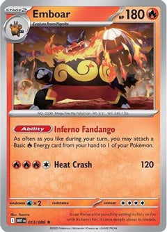 Emboar (13) [SV: White Flare] Reverse Holofoil - Deck Out Gaming