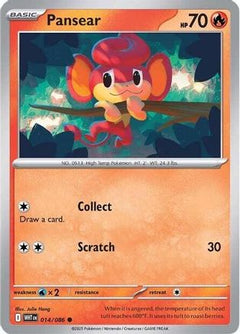 Pansear (14) [SV: White Flare] Reverse Holofoil - Deck Out Gaming