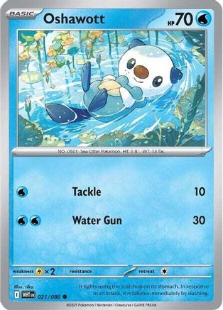 Oshawott (21) [SV: White Flare] - Deck Out Gaming