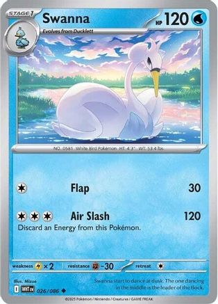 Swanna (26) [SV: White Flare] - Deck Out Gaming