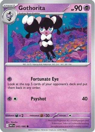 Gothorita (42) [SV: White Flare] Reverse Holofoil - Deck Out Gaming
