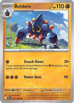 Boldore (47) [SV: White Flare] Reverse Holofoil - Deck Out Gaming