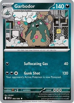 Garbodor (60) [SV: White Flare] Reverse Holofoil - Deck Out Gaming