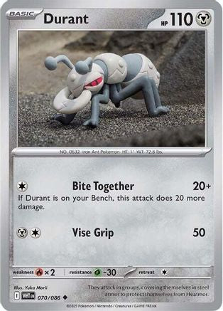 Durant (70) [SV: White Flare] Reverse Holofoil - Deck Out Gaming