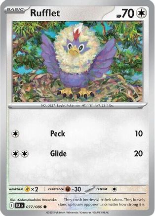 Rufflet (77) [SV: Black Bolt] - Deck Out Gaming
