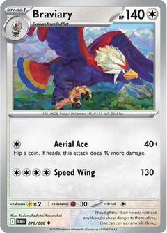 Braviary (78) [SV: Black Bolt] - Deck Out Gaming