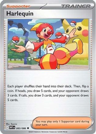 Harlequin (83) [SV: White Flare] Reverse Holofoil - Deck Out Gaming