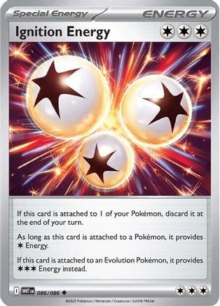 Ignition Energy (86) [SV: White Flare] Reverse Holofoil - Deck Out Gaming