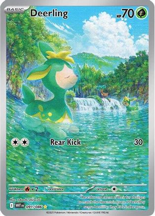 Deerling - 091/086 (91) [SV: White Flare] Holofoil - Deck Out Gaming
