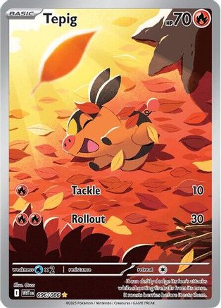 Tepig - 096/086 (96) [SV: White Flare] Holofoil - Deck Out Gaming