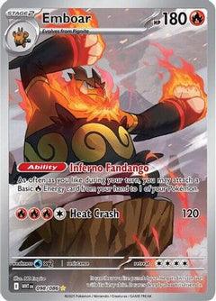 Emboar - 098/086 (98) [SV: White Flare] Holofoil - Deck Out Gaming