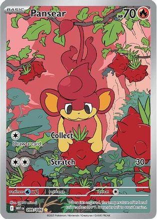 Pansear - 099/086 (99) [SV: White Flare] Holofoil - Deck Out Gaming