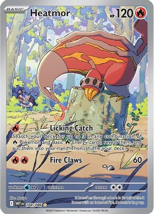 Heatmor - 104/086 (104) [SV: White Flare] Holofoil - Deck Out Gaming